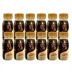 한국야쿠르트 헬리코박터 프로젝트 윌 오리지널 180ml 12개입/냉장무배
