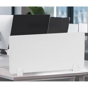 책상 가림막 투명 60X30CM흰색8MM간격 가리개 칸막이 시험 사무용