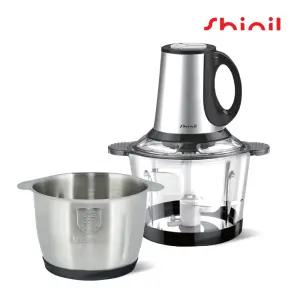 [C]  3L 대용량 2in1 멀티 다지기 스텐용기+유리용기 세트 SFM-30FM