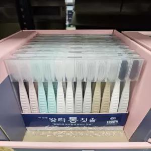 백선생 왕타 통칫솔 12개 (화이트 10개 + 숯 2개)
