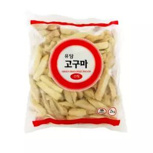 업소용 대용량 팜피아 냉동 유탕 고구마스틱 2kg 맛탕
