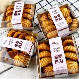 추억의 상투과자 200g(12개입) 백앙금 쿠키 4팩