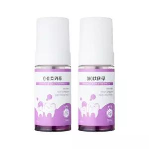 해피토리 아이치카푸 유아 초미세 버블치약 뉴질랜드소금 유아치약 충치예방 2개 100ml