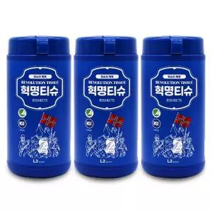 데일리아이디어 레볼루션 혁명티슈 85매 X 3통 I
