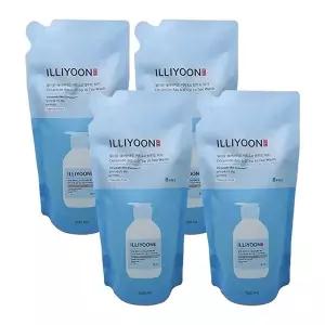 [셀러허브 1]일리윤 세라마이드 아토 6.0 탑투토 워시 무향 500ml(리필) 올인원 샴푸겸용 바디워시 (47550