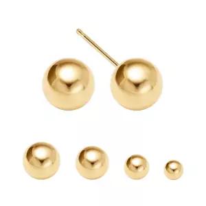 골드팡 14k goldfilled 골든볼 귀걸이 3mm 4mm 5mm