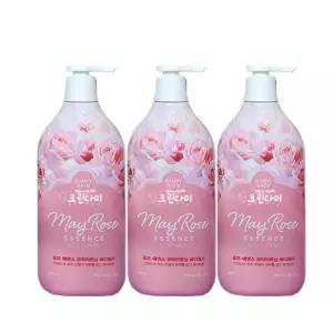 해피바스 에센스 바디워시 로즈 브라이트닝 900g x3개