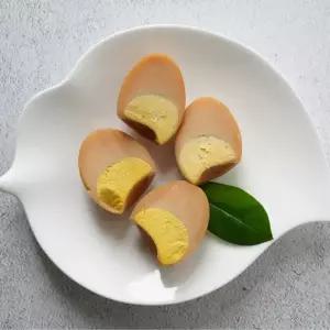 산지마켓 구운란 찜질방계란 훈제란 중란 30구 4판 + 소금 (대란으로 대체 발송)
