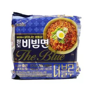 팔도 비빔면 더 블루 135g X 8개