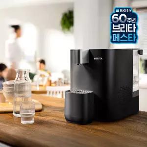 브리타 큐브 쿨 무타공 냉온정수기 5.3L 블랙+ 기본필터 1입