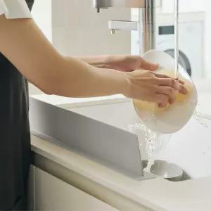 한샘 올데이 워터펜스 61.5cm 그레이 싱크대물막이 실리콘 가림막 강한흡착