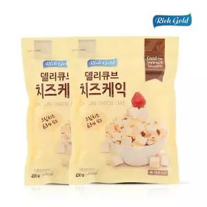 리치골드 델리큐브 치즈케익 430g 2개