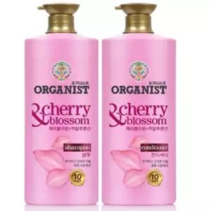 오가니스트 체리블라썸 샴푸 1100ml +체리블라썸 컨디셔너 1100ml
