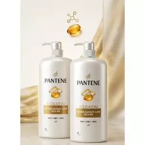 팬틴 극손상 케어 샴푸 1200ml 2개
