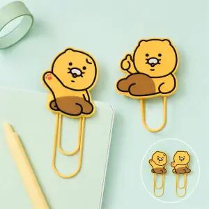 카카오프렌즈 카카오 춘식이 귀여운 책갈피 북마크 북클립 마그네틱 북마커 독서용품 책고정 선물 캐릭터