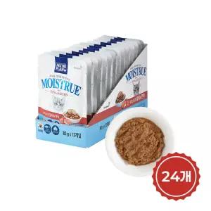 동원 뉴트리플랜 모이스트루 참치&연어 80g 24개 고양이 길고양이 길냥이 간식