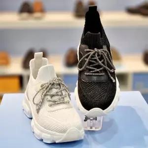 [소다]여성키높이 스니커즈 보석 끈적용6CM 통굽 FLS604_DG