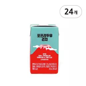 포프리 국산 식사대용 간편 제주콩을 껍질째 그대로 포프리 두유 리치 145ml 24개