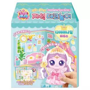 학산문화사 코디 놀이 프린세스 캐치티니핑 자석 데코 다이아나핑 하우스/옷 입히기 의상 패션 역할 장난감