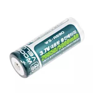 26650 3.7V 리튬이온 충전배터리 1입 충전식LED
