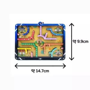 우리동네 관찰학습 지도 탐방 구슬탈출 우드 미로 만들기 놀이 여자아이 사회성