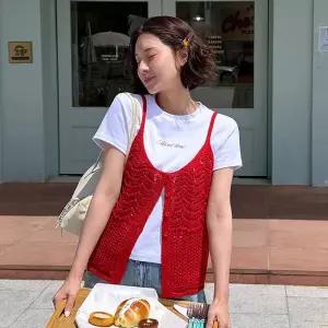 [메이블루][M]크로셰 썸머 뷔스티에