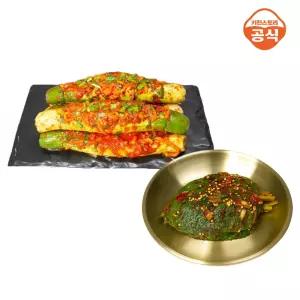 빅마마 이혜정의 맛있는 깻잎김치 1kg+오이소박이 2kg (총 3kg)