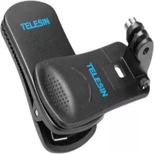 TELESIN 360 회전 백팩 클립 마운트 초고체 고속 릴리스 클램프 모자 고프로 히어로 8 7/6/5 블랙 오스모