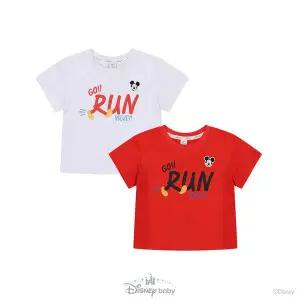 [디즈니베이비](신세계 사우스시티)[26년 여름신상]미키런티셔츠(RED,IVORY)_79T321006