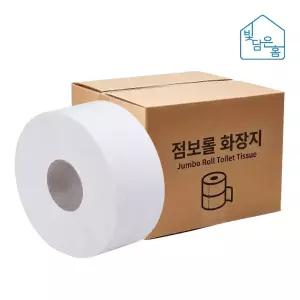 빛담은홈 대용량 점보롤 화장지 1box (16롤) 300m HTM-931A/학교 회사 업소 공중화장실 휴지 리필