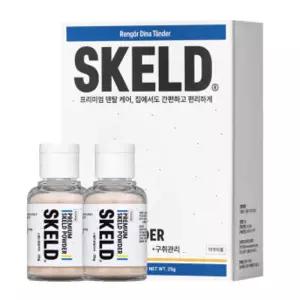 스켈드 프리미엄 가루치약 잇몸진정 입냄새 구취 제거 25g, 2개