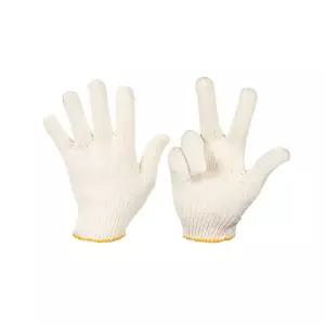 얇은 두꺼운 면장갑 안전 작업용 400G 500G 600G, 100개