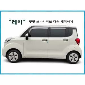 레이 전용-투명아크릴 도어 선바이저