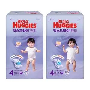 하기스 맥스드라이 팬티 4단계 대형 52매 1팩 25년형 신제품