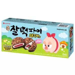 찰떡파이 돼지바맛 150g