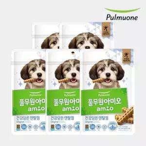 풀무원 아미오 건강담은 덴탈껌 오리지날 100g 5개