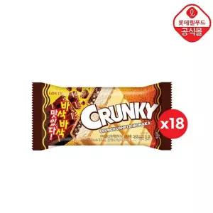 [롯데]  바삭바삭 크런키 모나카 150ml 18개 세트