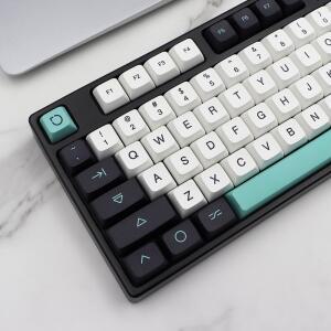 127 키 지오마 키캡 pbt XDA 기계식 키보드 gmk 7u 분할 스페이스바 dz60 RK61 64 68 75 84 980/104