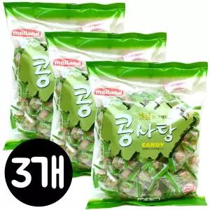 채움하우스 국제 옛날 콩사탕 700g x 3개/대용량사탕/추억의맛/대용량캔디/담라/투시팝 913264