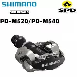 PDM520 M540 SPD 자전거 페달 사이클링용 SH56 멀티 릴리즈 클릿 MTB 로드