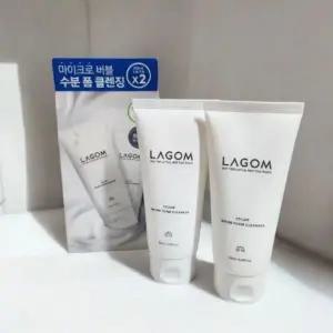 라곰 셀럽 마이크로 수분 폼 클렌저 120ml + 120ml 수분 폼클렌징