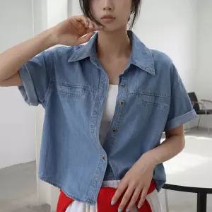[메르시마리에] 데님 셔츠 #49920