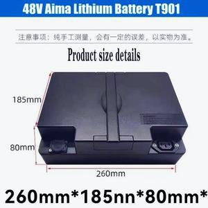 48V 아이마 리튬 배터리 17.5Ah21Ah30Ah T901에 적합 다양한 전동 페달 250w-1000와트 모터에