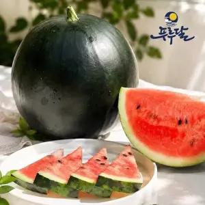 [푸루달] 당도선별 흑미수박 8-9kg(정품)