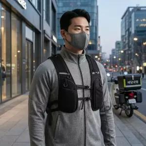 배달용 조끼 여름 배달 대행 오토바이 라이더 퀵 택배 기사 여름용