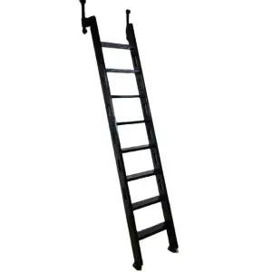 서고 접이식 책장 사다리 원목사다리 도서관