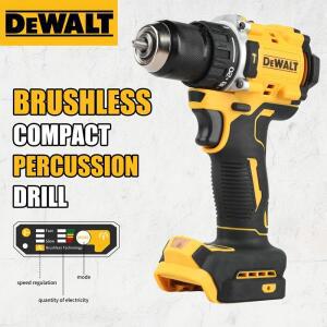 DEWALT DCD805 20V 브러시리스 임팩트 드릴, 무선 전동 공구, 전기 드라이버, 다기능 핸드