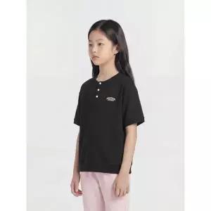 [폴햄키즈] 26 여름 헨리넥 루즈핏 반팔티 TS3011-BK [P003818681]