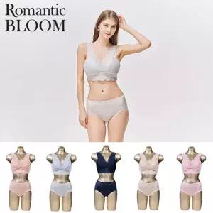 신영와코루 로맨틱블룸 인견프리컷 풀커버 브라팬티 10종_K65