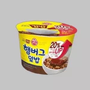 오뚜기 햄버그덮밥 4개 컵밥 즉석밥